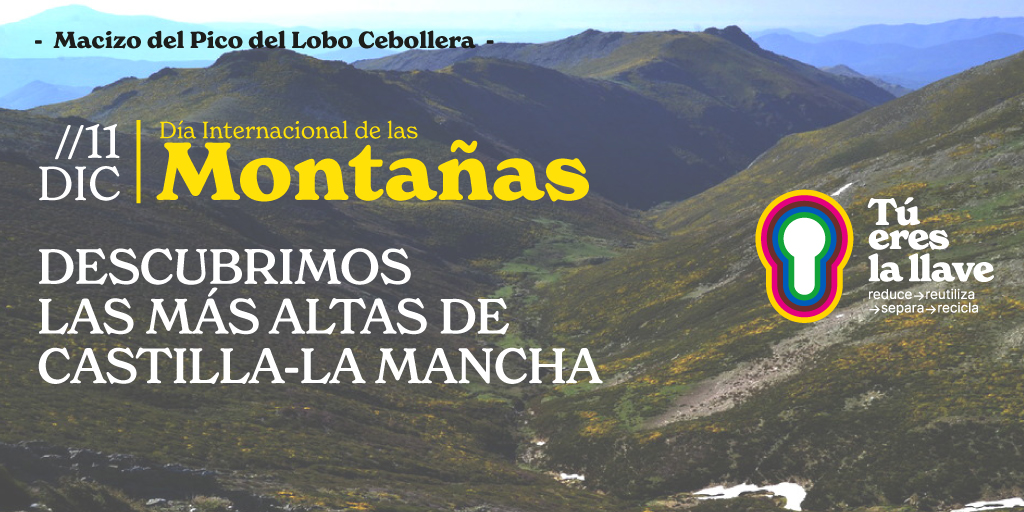 En Castilla La Mancha tenemos increíbles montañas, cuídalas cuando las visites.